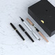 Picasso (pimio) signature pen gift box set Business office orb pen Signature pen Graduation gift for men and women Students adult writing practice 717 bright black gold clip
