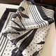 GLO-STORY Silk Scarf Women's 53cm Mulberry Silk Square Scarf Versatile Gift Scarf Fashion Scarf Gift Box WSJ334002