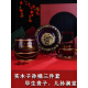 东方雅岚 结婚用品大全红色小号马桶红木实木新娘陪嫁子孙桶三件套婚庆道具 红色子孙宝桶