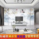 XMSJ Custom 2024 Ceramic Tile TV Background Slab Sala de estar Sala de estar NUEVO CHINA CHINA Microcristalina Sombra microcristalina Microcristalina Azulejos 795 Square Single Piece 800800 3895