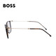 雨果博斯（HUGO BOSS）光学眼镜框男女款修饰脸型超轻方框近视眼镜架1484 2IK 56mm