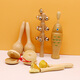 XingBeixiang Kindergarten Orff Percussion Instrument Manuel Ensemble de journaux d'enseignement Aids Board de haut-parleur Sand Hammer Tambourine Triangle Double Iron En haut-parleur Small Musical Musical Instrument Log 13 pièces (sac de rangement)