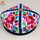 Orange Yue Xinjiang dance hat Uighur flower hat ethnic minority dance headwear hat performance stage square dance square hat B style non-hot diamond M head circumference about 56cm