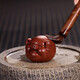 Fuyaji tea pet ornaments Yixing original mineral purple sand handmade piglet tea play handle piece Dahongpao style