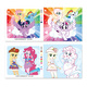First-class children's coloring painting book boy and girl cartoon drawing book little pony lily drawing graffiti suit coloring book
