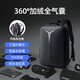 Qingxi laptop bag 16-inch backpack for men and women suitable for Lenovo Savior Y9000pY7000p black dual compartment upgraded version 14-15-16.1 inches