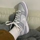 Nike Nike Women's Shoes New Summer Dunk Low Classic Retro Skateboard Shoes Zapatos casuales zapatos deportivos DH9765-001 Blanco Gris 39