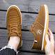 Yushi beef tendon sole old Beijing cloth shoes for men canvas shoes for non-slip wear-resistant casual shoes breathable work men's shoes black 2069 43