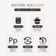 奥克斯双桶洗衣机半自动家用 洗+脱双缸大容量老式波轮双筒租房宿舍小型脱水机 16.5公斤【洗+脱】双动力透明黑
