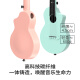 唐农（DONNER）尤克里里C1复合碳纤维儿童小吉他初学者男女乌克丽丽ukulele乐器 抹茶绿【碳纤维】 C104 23寸