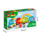 乐高（LEGO）积木拼装得宝10954 数字火车大颗粒积木桌儿童玩具生日礼物