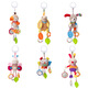 Bbsky Animal Wind Chime Anhänger Baby Spielzeugplüsch kann Babybettanhänger kauen