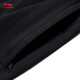 Li Ning Sports Shorts Мужские весенние и летние бег двойной логотип вышитый твердый цвет короткие спортивные штаны AKSU699