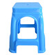Wenstan W826 Taburete de plástico Simple Taburete de taburete Silla cuadrada Silla cuadrada Taburete Simple Taburete Azul 27*27*46cm