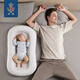 90% new Tiai portable bed-in-bed newborn bionic uterine bed crib foldable bb baby bed anti-pressure Tiai-bionic bed noble white