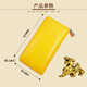 Cowley Keller men's wallet men's long leather wallet Pixiu lucky handbag head layer cowhide clutch Valentine's day gift yellow [英英英英英英语] 20*2.6*10cm