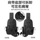 
Huili chest bag for men's shoulder bag for women's versatile casual waist bag sports hanging bag backpack slanted shoulder bag splash-proof new crossbody bag