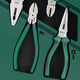 SATA wire cutters, diagonal pliers, needle nose pliers, water nose pliers, 4-piece pliers set 09912A (replacement for 09912)