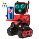 
Kabudou's new remote control robot can intelligently communicate with children's programming Early education girls electric toys boys birthday gift K3 classic version - white [two batteries]