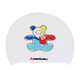 Kawasaki (KAWASAKI) swimming cap silicone waterproof ear protection, comfortable, soft and non-stretching for long hair, large capacity swimming cap for men and women, adult professional training swimming cap SC-008
