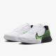 Nike (Nike) zapatos para hombres para primavera nueva zoom colchón de aire amortiguador absorbente zapatos de bádminton zapatos casuales zapatos de tenis dr6191-105 blanco/figura amarillo 42