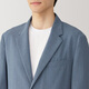 Muji Herrenjacke Herrenjacke Frühherbst im Herbststil Herrenanzug kleiner Anzug ad0uva4s geräuchert blau l 175/100a