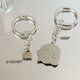 [Producto caliente de celebridades de Internet] El mismo estilo que Xiaohongshu, el colgante de llavero de la pequeña pareja fantasma, accesorios de los mejores amigos de los lindos, 3 paquetes de modelos al azar