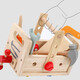Tatanice Kinderschrauben Spielzeug Holz große Partikel Bausteine ​​Schrauben Reparaturwerkzeugkasten Junge Öffnet Scherze des Schüler Tag