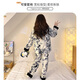 
Modal 2025 new pajama plush coral velvet home clothes for autumn and winter women's flannel plus velvet thickened large size set 6624 flagship model women's M size (recommended weight 80-100 Jin [Jin equals 0.5 kg])