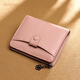 viney first-layer cowhide women's wallet short folding zipper coin purse multi-card slot multi-functional wallet card holder document bag