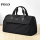 POLO travel bag men's handbag men's luggage bag fitness bag large capacity business trip sports luggage bag black