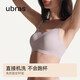 Uras unsize spray neck bra with side breasts underwear for women without traces, small breasts gathering bra without steel ring bra walnut (Maillard color)-back hook, one size (100-130Jin[Jin equals 0.5 kg])