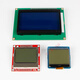 1602 LCD screen 12864 display screen with font 0.96 inch OLED screen (4/7 pin) LCD module LCD1602 adapter board with LCD screen (blue screen)