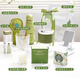 Unknown Mother's Day souvenir practical Nurses' Day gift opening custom cup gift bag business activity handmade gift bag empty gift bag gift bag gift bag + ribbon + tag + eucalyptus