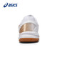 Asics ASICS badminton shoes men's shoes spring new sports shoes volleyball shoes professional table tennis training shoes white/gold A034 41.5