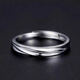 RHMPT950 platinum ring men's plain ring for engagement, wedding, live engraving, birthday and Valentine's Day gift for boyfriend PT950 platinum ring + certificate + gift box