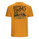 
SIMMS new short-sleeved T-shirt spring and summer breathable and comfortable boys' fashion Luya outdoor fishing suit soft and comfortable quick-drying PG-14098 short-sleeved T-shirt yellow M