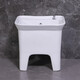Lefit (lfte) bathroom ceramic mop pool balcony mop trough household Taiwan-controlled large, medium and small mop basin courtyard mop pool 926 Taiwan-controlled drain delivery to home
