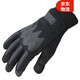 Jihua 3501 Full Finger Tactical Gloves Outdoor Inner Gloves Spring and Autumn Cycling Plus Velvet Warm Touch Screen Gloves Cycling Inner Gloves Black L Inner Full Finger Gloves Medium/L