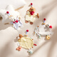 babycare sweet dream soothing towel teether newborn baby soothing toy plush doll hand puppet bite-leaf bear