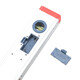 Three-quantity high-precision electronic digital display laser level balance angle ruler magnetic measuring instrument with infrared JD024 600mm (with tape cross laser)