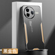 NOUVEAU REDMI K80 MOBILLE THEPHETH CASE NOUVEAU XIAOMI K80 PROTTÉ PROTECTION CASE LECS COILLE ALLIME ALLIME ALLIME FULLE CORD REDMI MÉTAL METH MATTE HARD Shell Men and Women [Black and Gold] Blade Warrior Redmi K80
