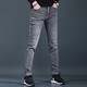 Ventilateur Litai Black Jeans pantalon mince masculin automne et hiver plus en velours épaissis de style coréen et jeans à la mode et décontractés