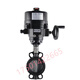 Honeywell electric clamp butterfly valve V8BFW16-2+NOM-2A-E switch water valve adjustment actuator V8BFW16-125+NOM-3A-E DN12
