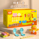 
Taoqi duck children's duck rocket noodle machine toy plasticine colored mud ice cream mold set for boys and girls birthday gifts