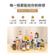 FAST.KING迷你小酒版便利店调酒威士忌洋酒朗姆利口酒基酒组合 原味伏特加50ml