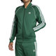 Adidas Clover Jacket Men's 2024 Spring de primavera y otoño Nuevo puesto de entrenamiento de fitness Sportswear Soport Collar a prueba de viento IR9863 Academy Green S