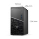 Dell Chengming 3911 Office commercial Office Office avec port série VGA HDMI Home Course Course ordinateur Hôte Single Hôte I3-12100 / 8G Mémoire / 512G Solid State Personnalisé