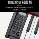 
LOUDAN [Jingchao Qikangfa] Electric piano 88-key vertical heavy hammer Professional adult beginner home electronic piano [Graining keyboard] + wood grain black + pure steel tone