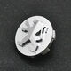 Dongfeng Peugeot hub cap 307 308 408 508 3008 4008 5008 logo tire center cover standard accessories silver [flat standard] 1 piece